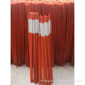 1/4" x 48''Fiberglass Orange Snow stakes